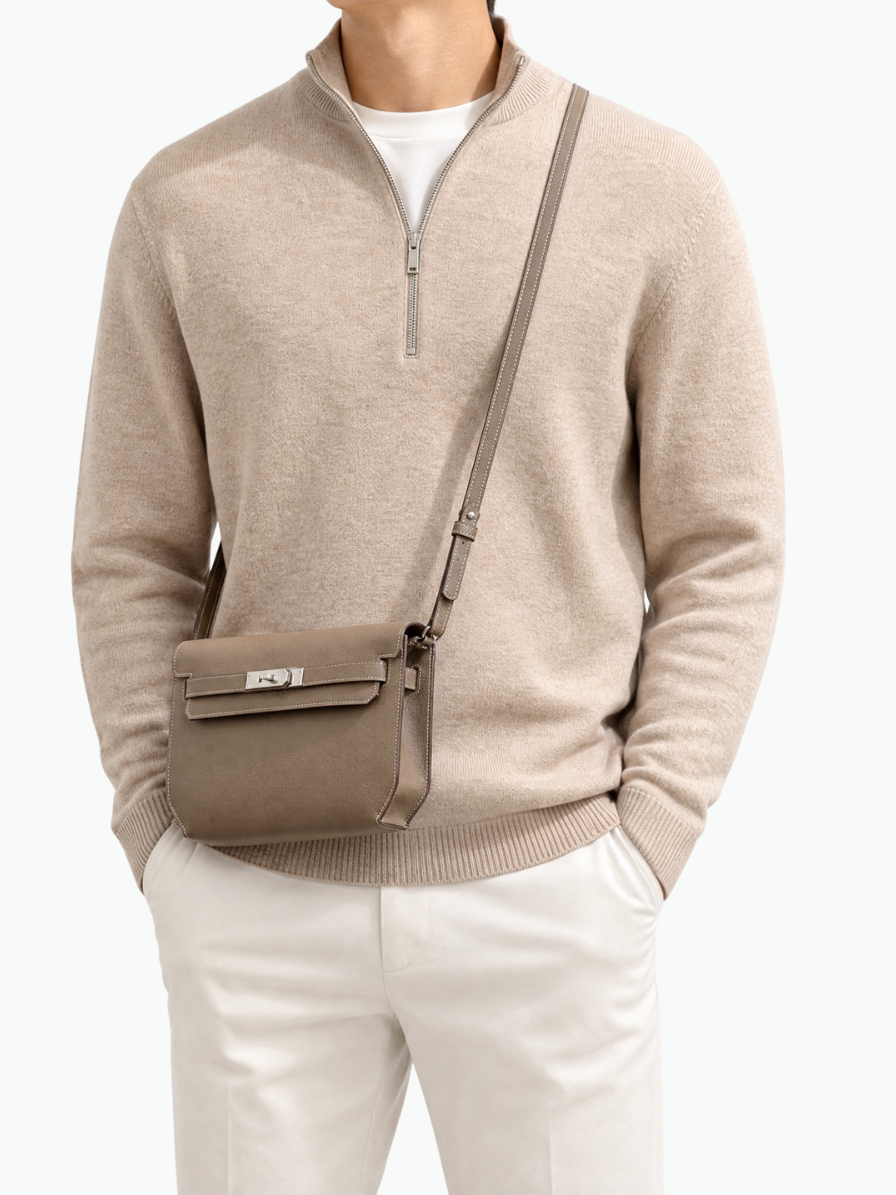 Messenger Bag Taupe