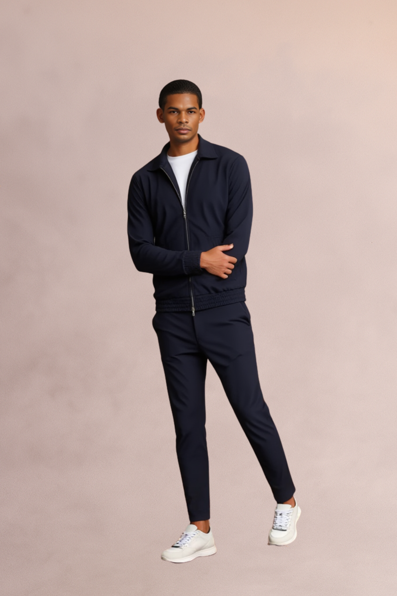 Midnight Blue Tech Suit