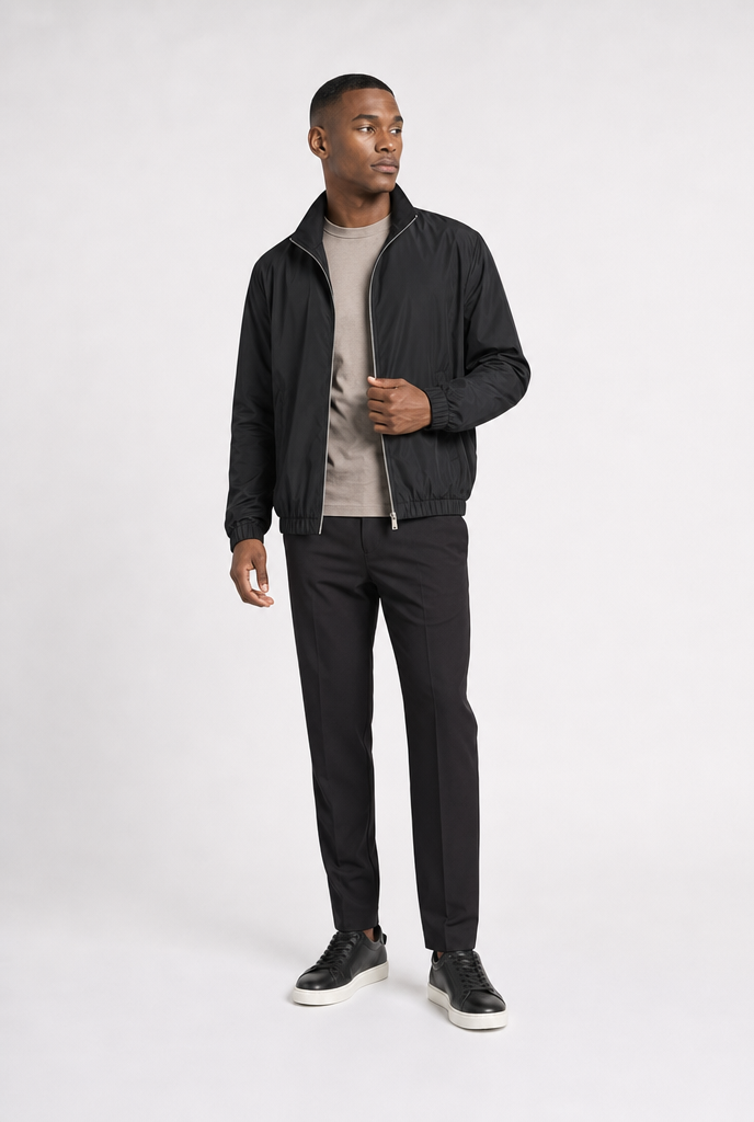 Onyx Black Tech Jacket
