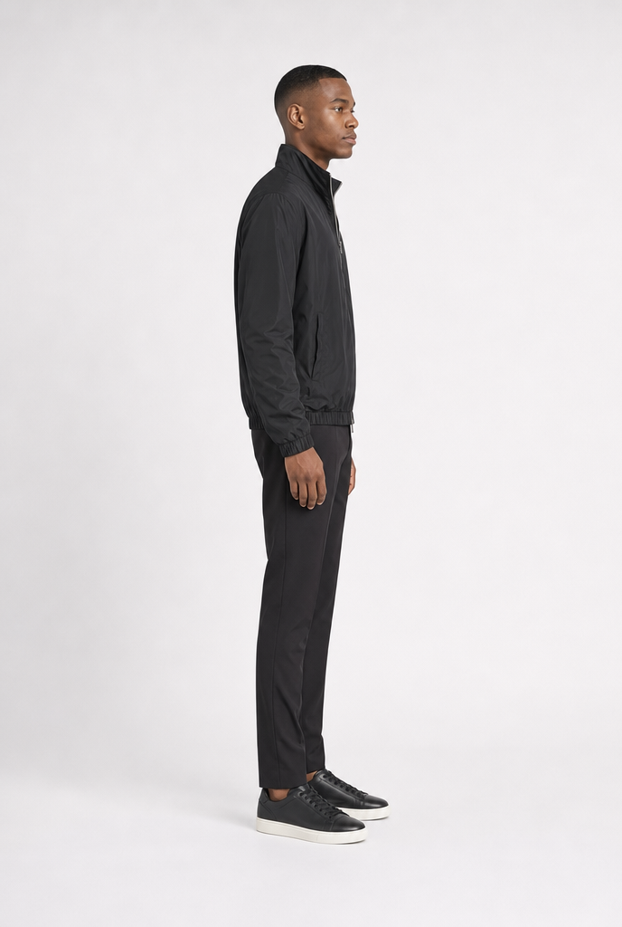 Onyx Black Tech Jacket
