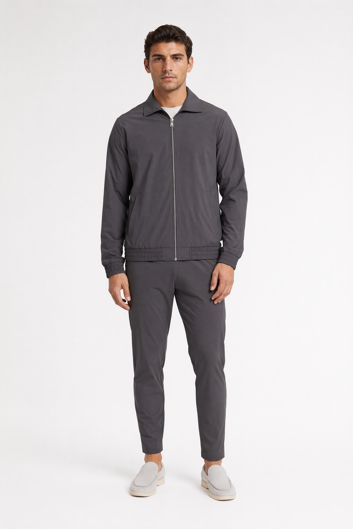 Slate Grey Tech Suit