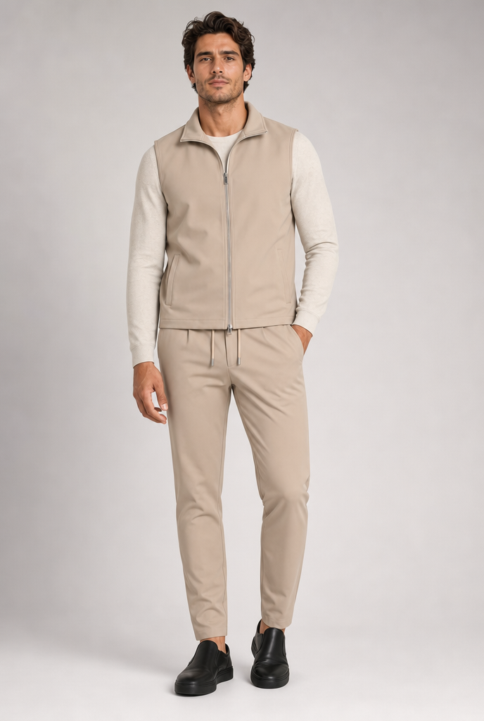 Light Beige Premium Gilet