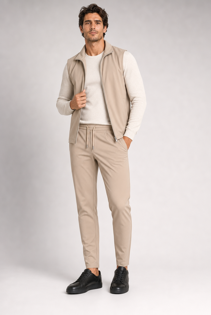 Light Beige Premium Gilet
