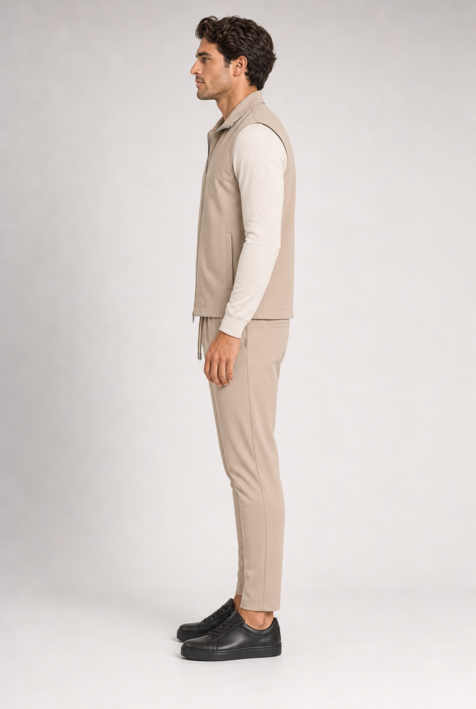 Light Beige Premium Gilet