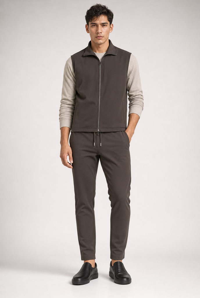 Mocha Brown Premium Gilet