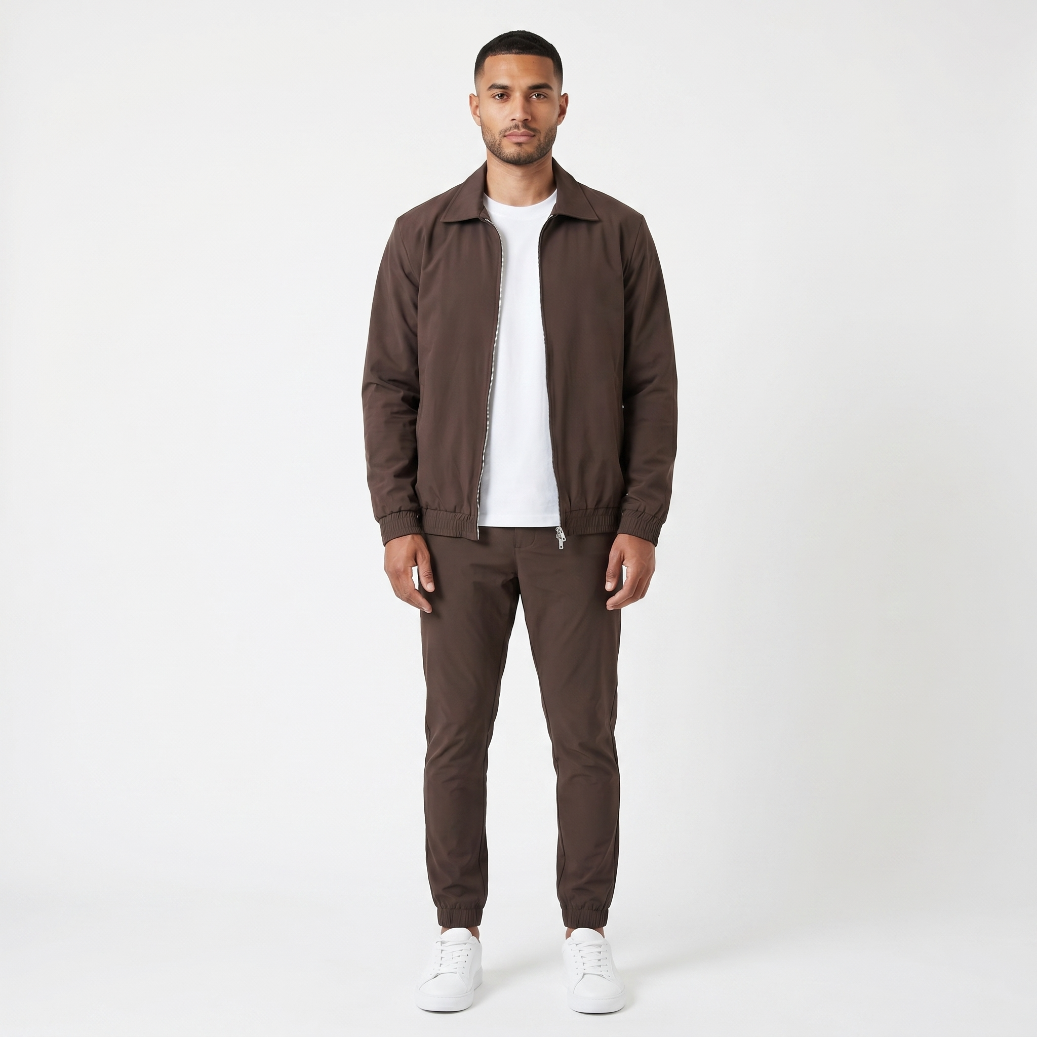 Mocha Brown Tech Suit