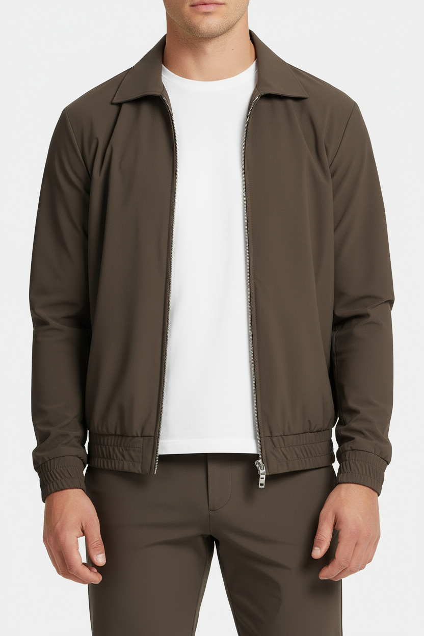 Mocha Brown Tech Suit