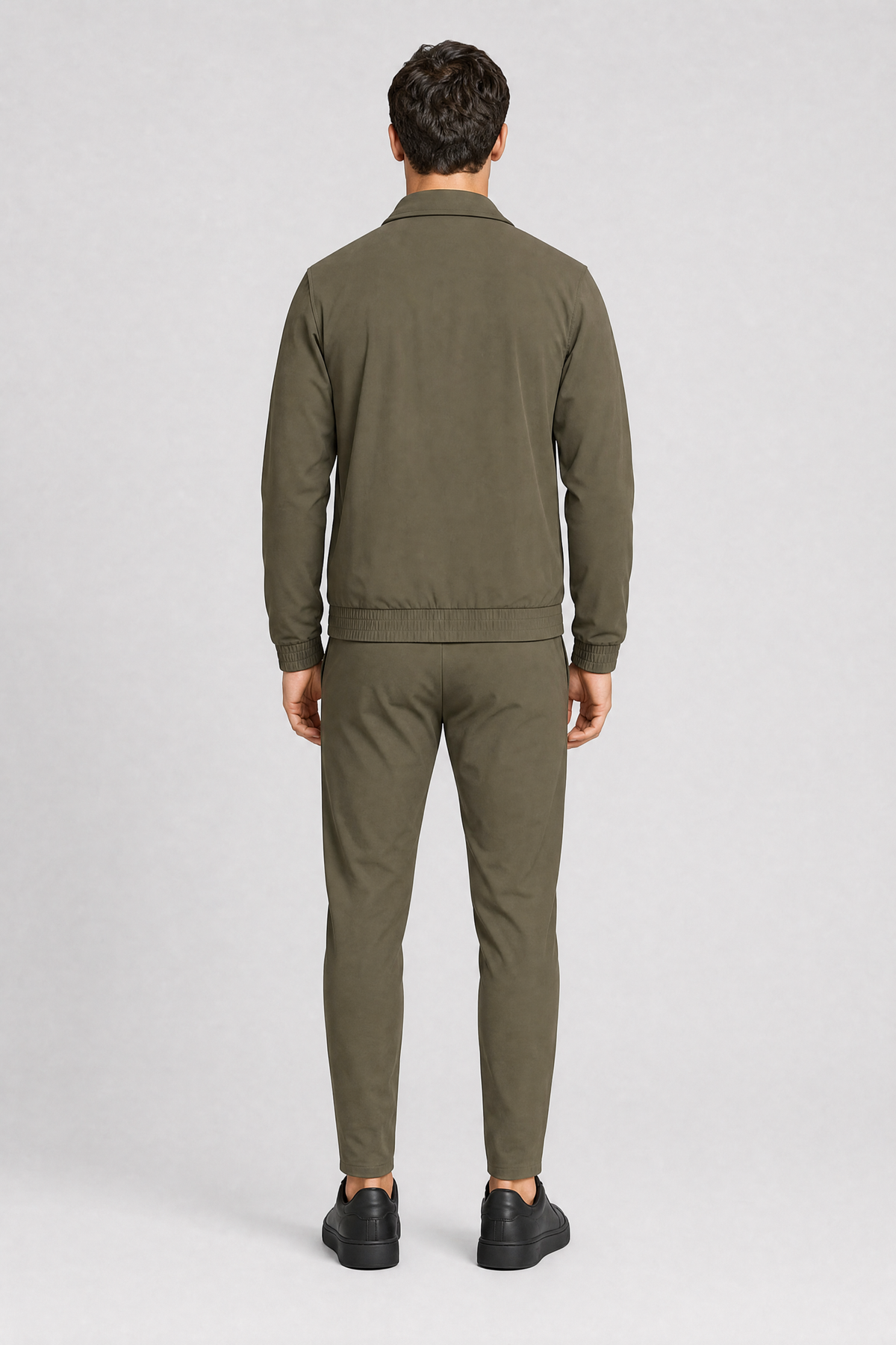 Dark Green Tech Suit