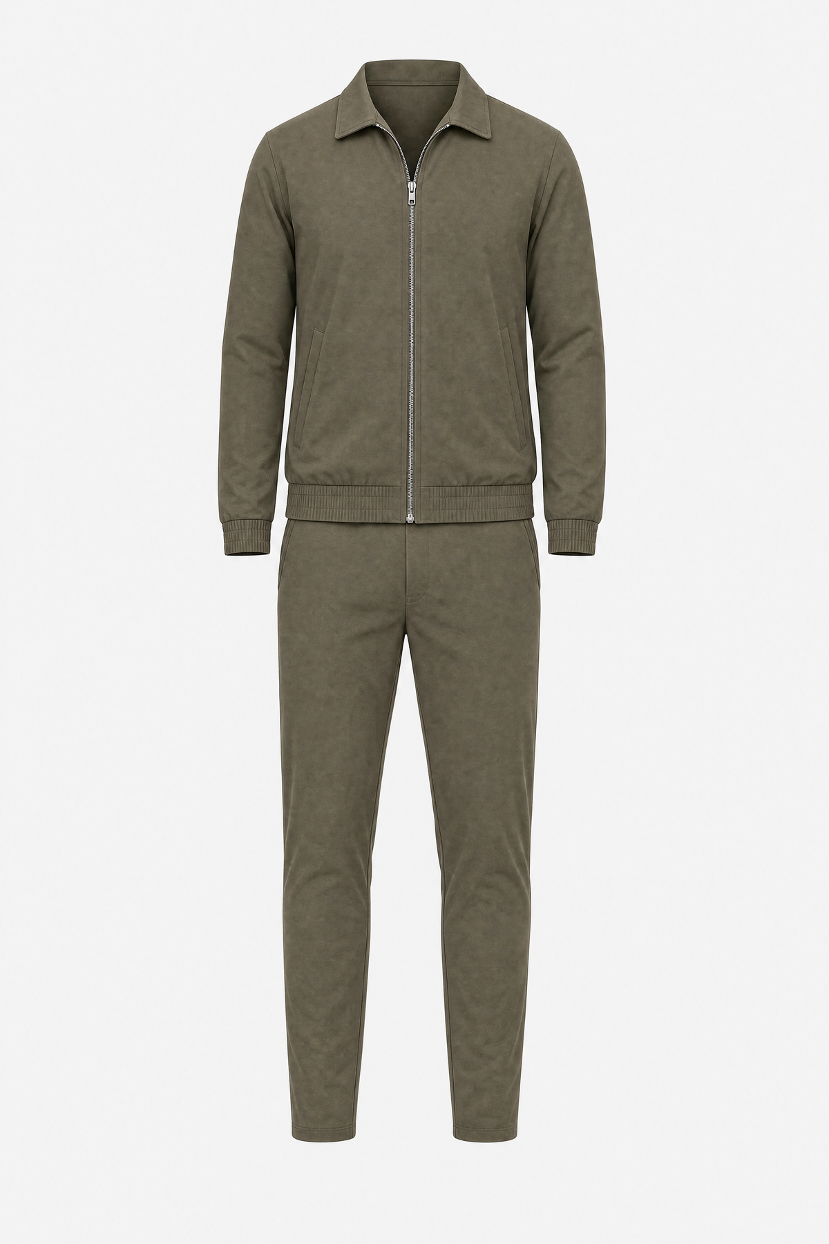 Dark Green Tech Suit