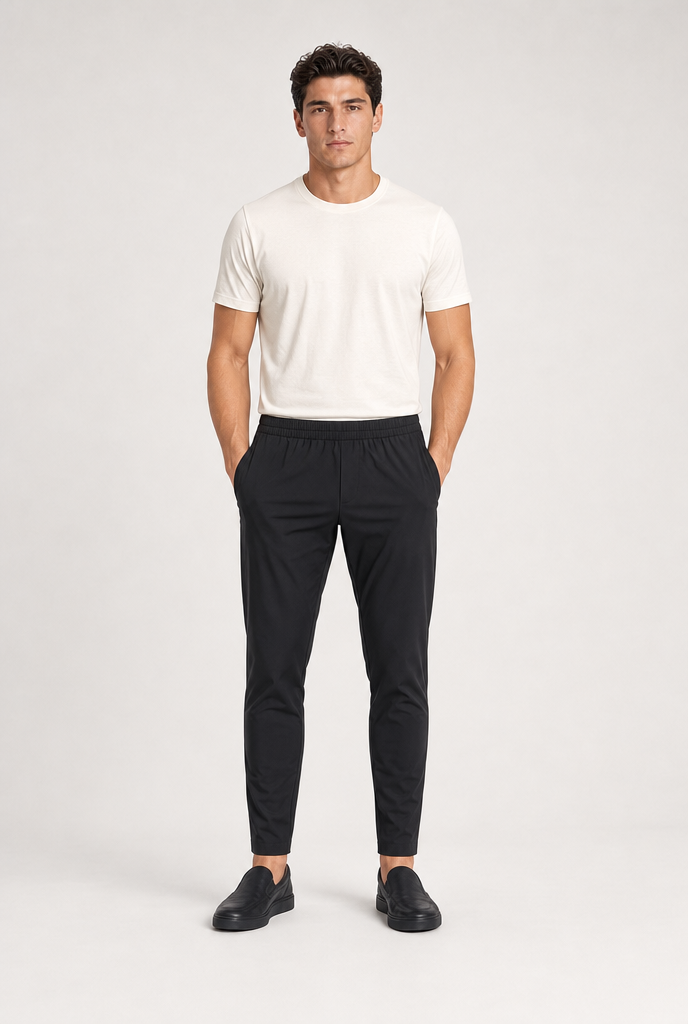 Onyx Black Tech Pants