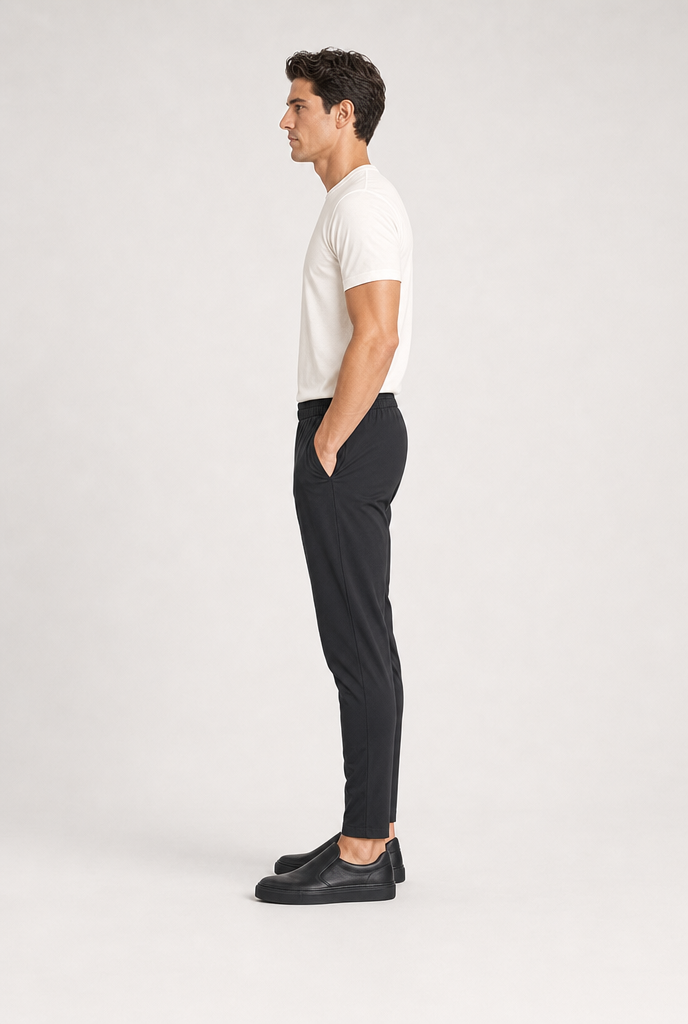 Onyx Black Tech Pants