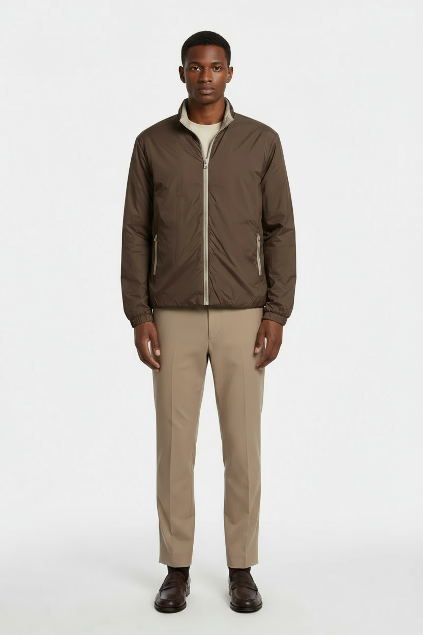 Reversible Jacket Brown & Sand