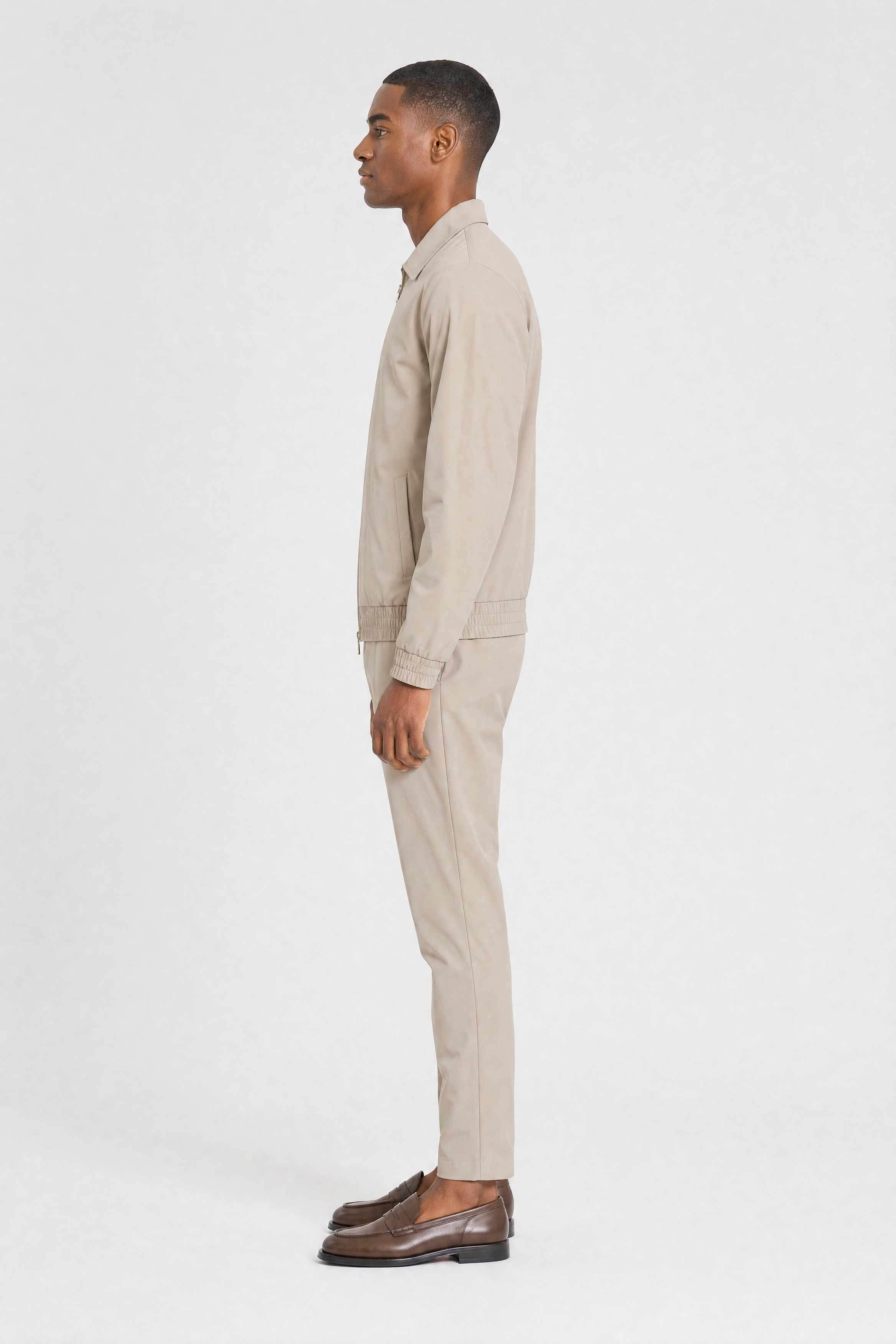 Light Beige Tech Suit