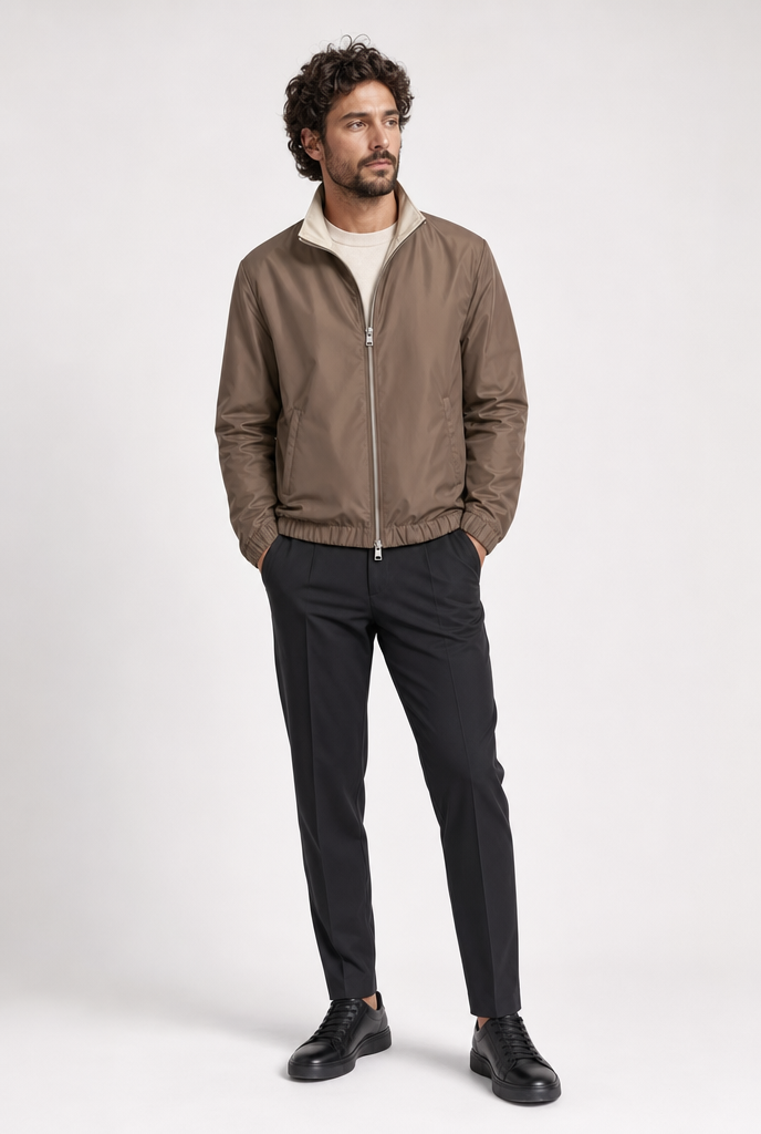 Taupe Tech Jacket