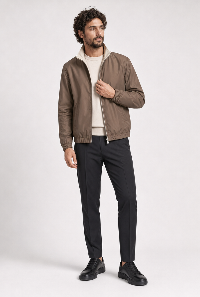 Taupe Tech Jacket