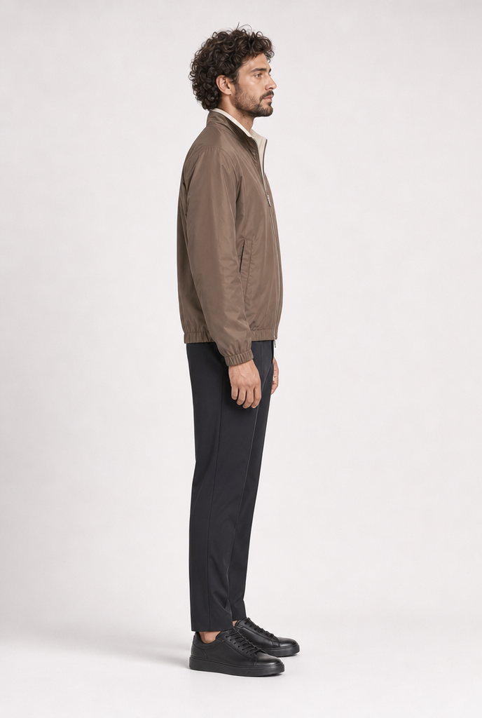 Taupe Tech Jacket