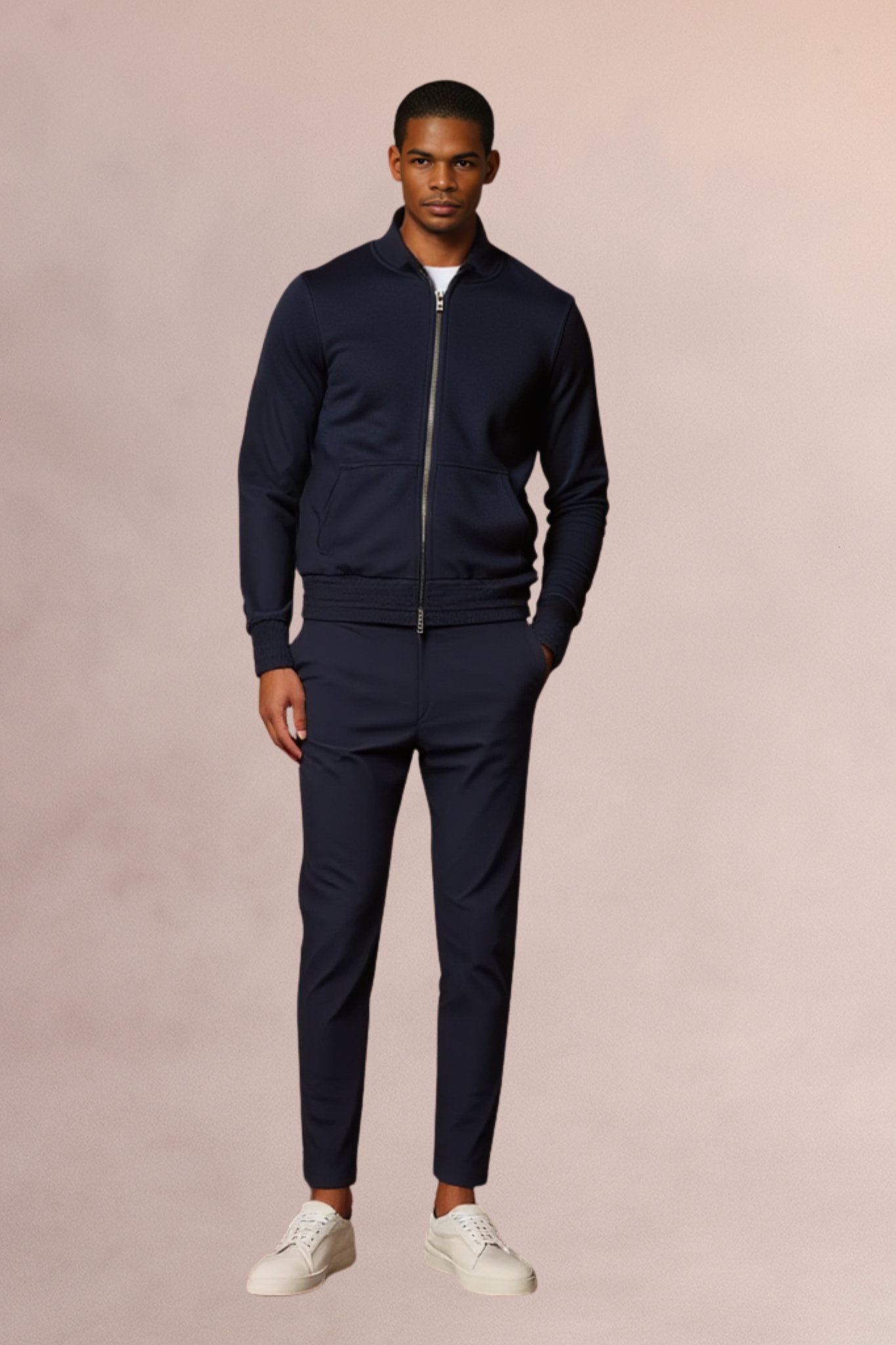 Midnight Blue Tech Suit