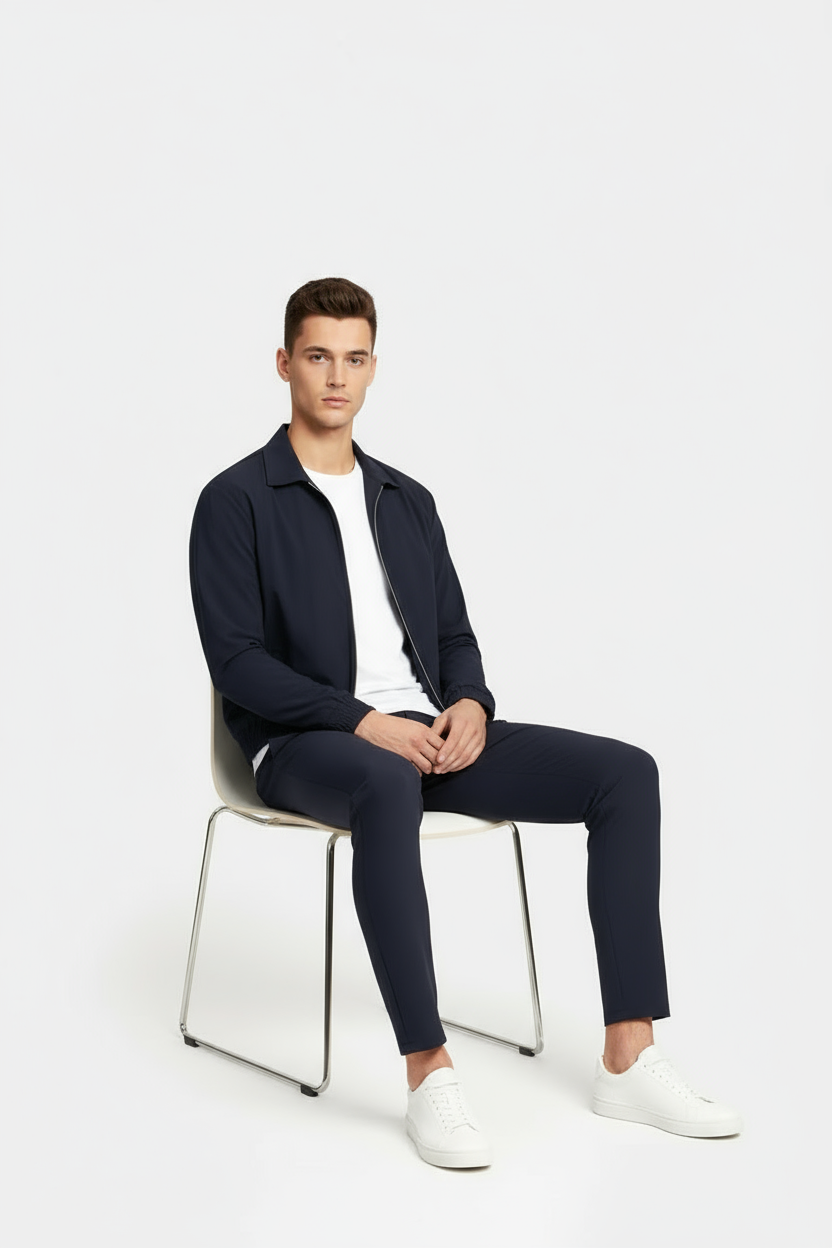 Midnight Blue Tech Suit