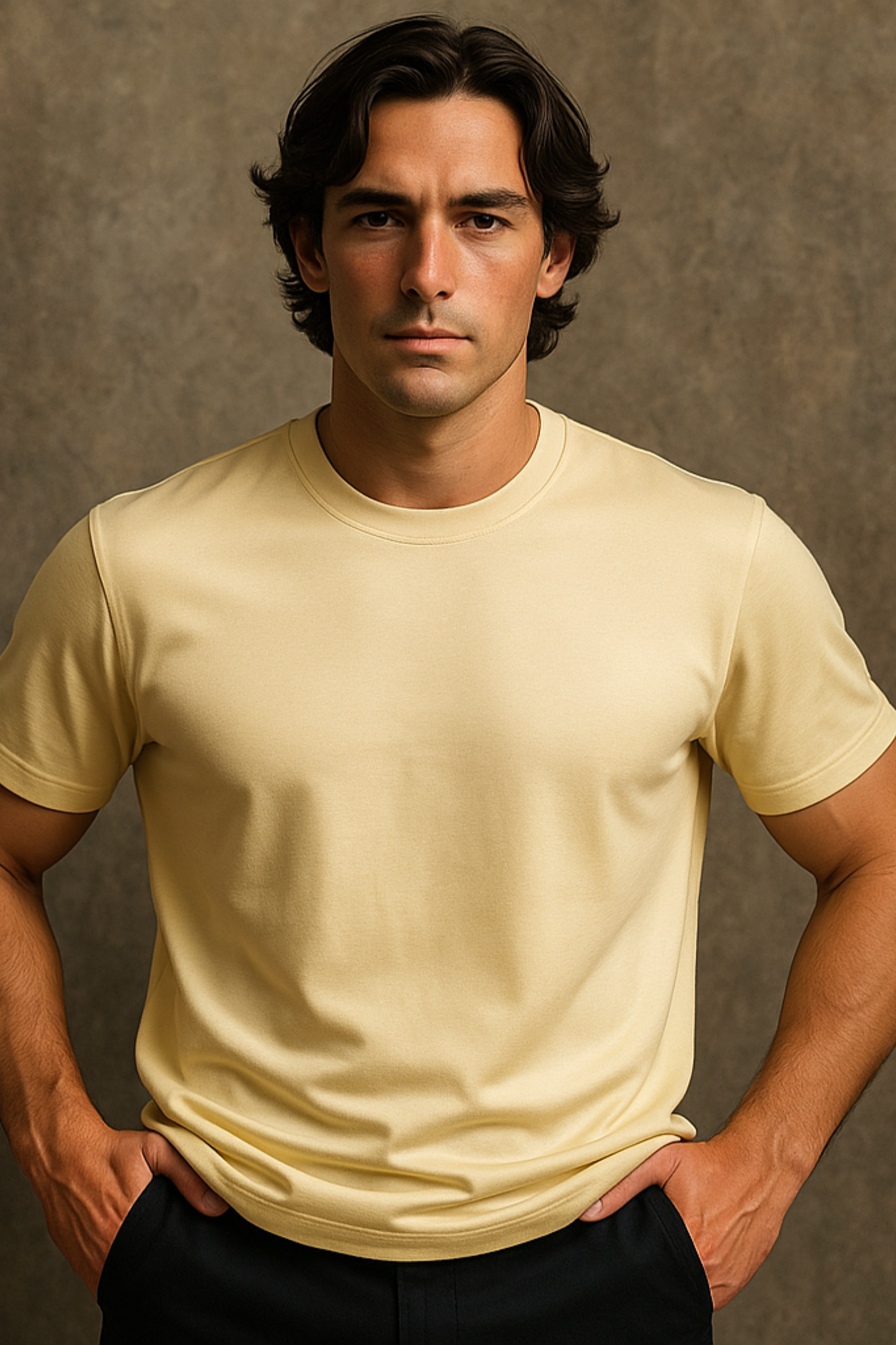 Beige T-shirt