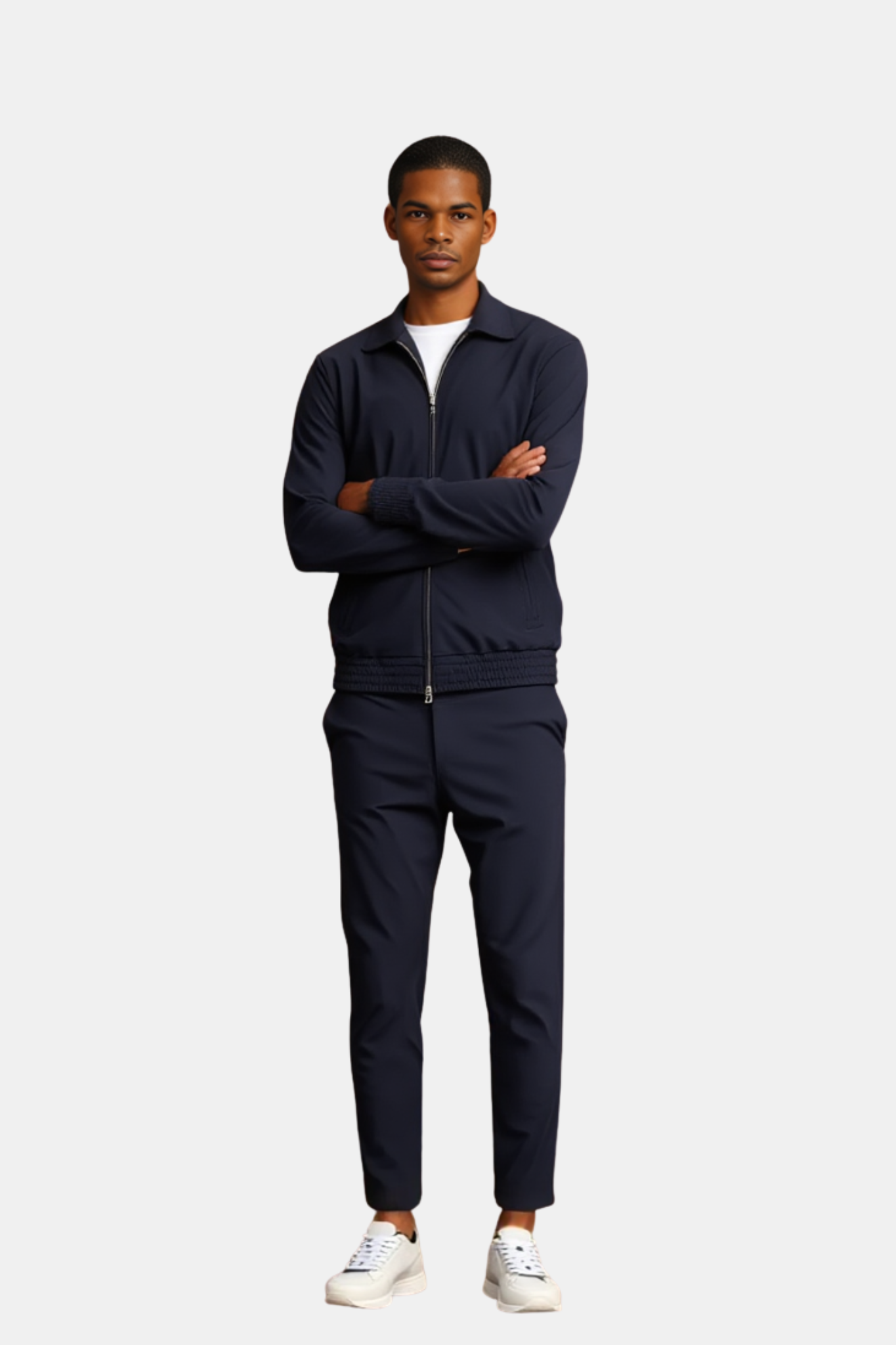 Midnight Blue Tech Suit