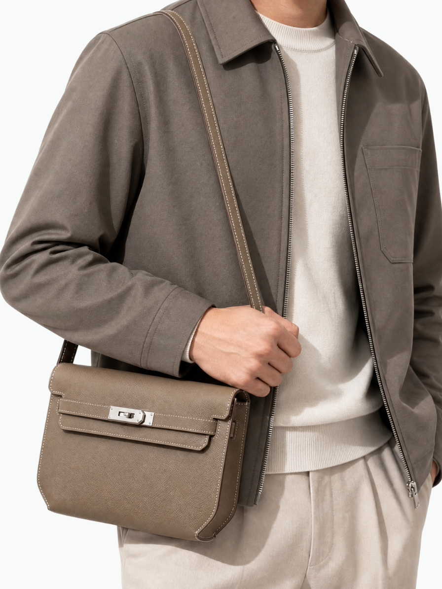 Messenger Bag Taupe