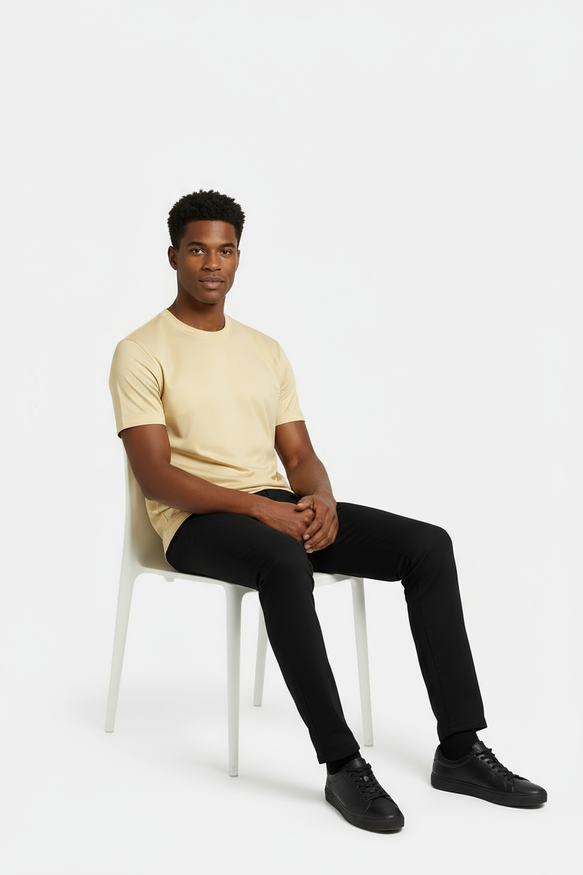Beige T-shirt