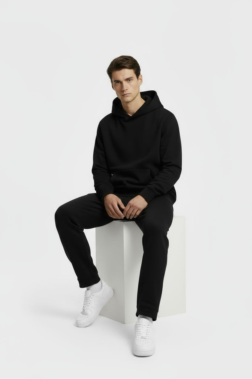 Black Classic Tracksuit