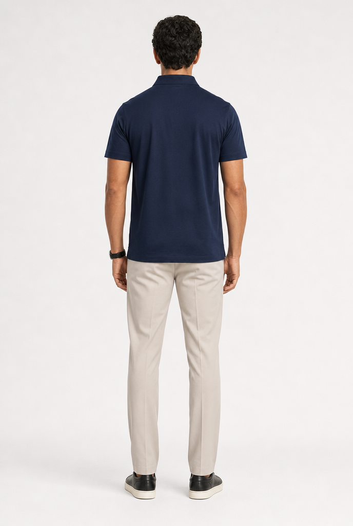Midnight Blue Shortsleeve Polo Shirt