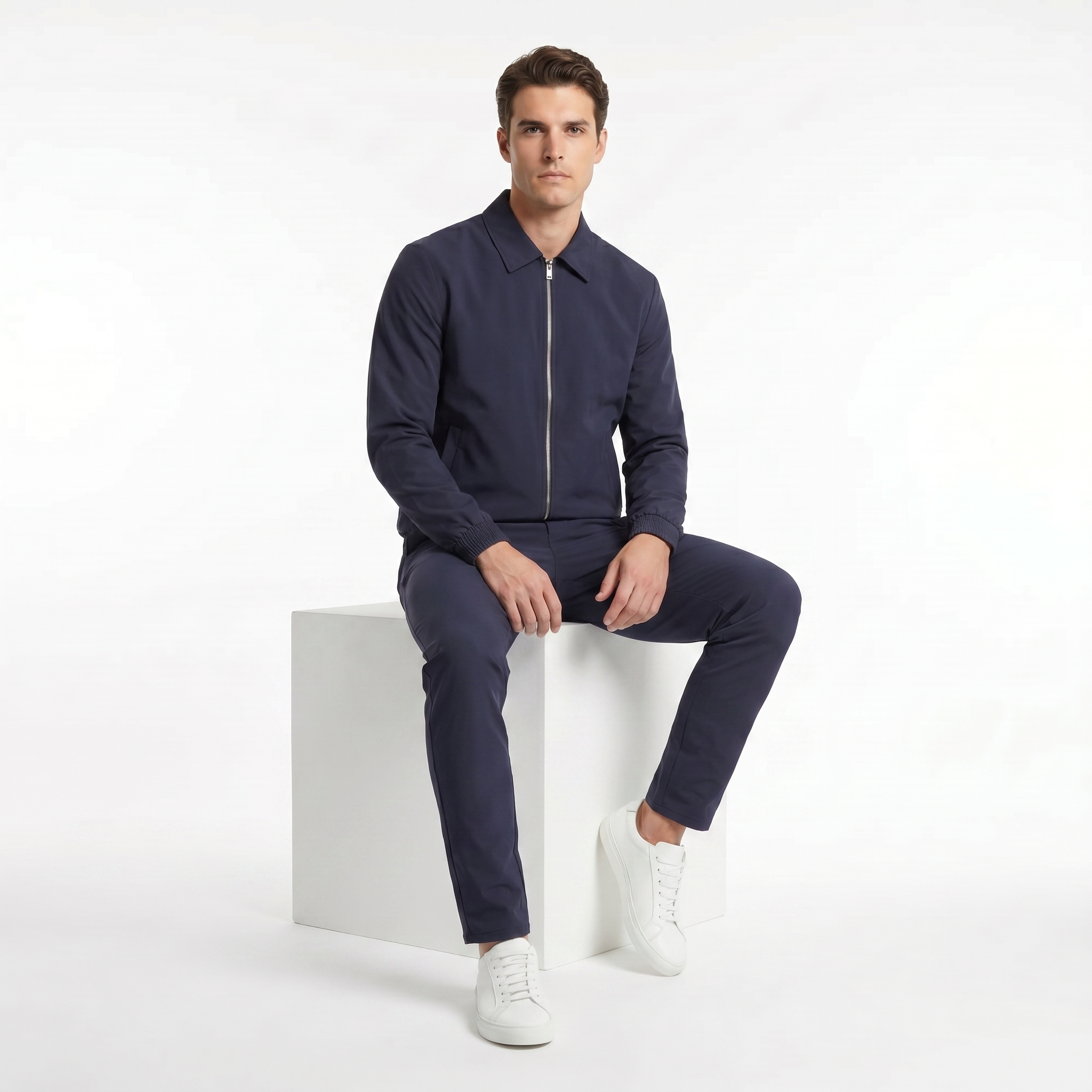 Midnight Blue Tech Suit