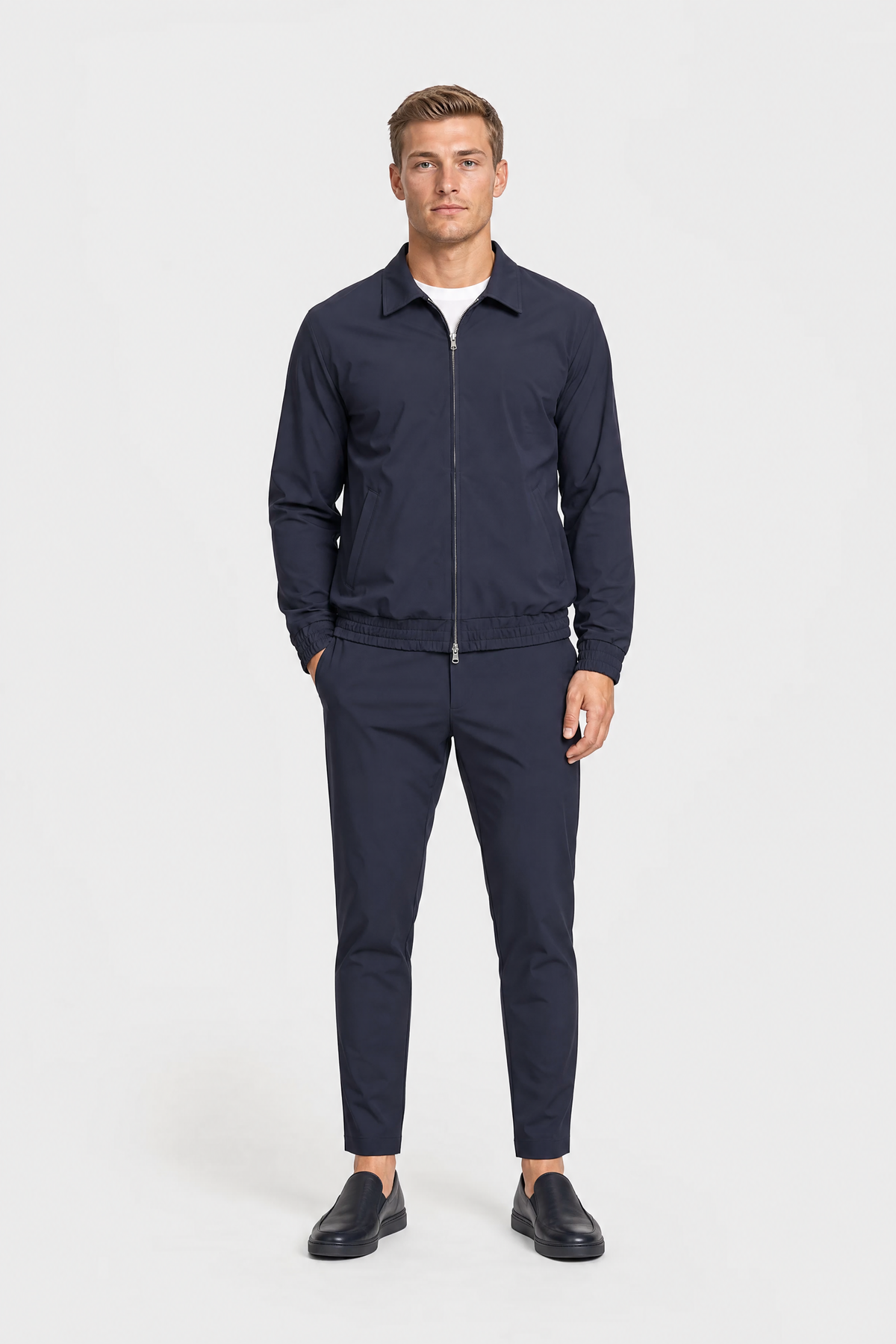 Midnight Blue Tech Suit