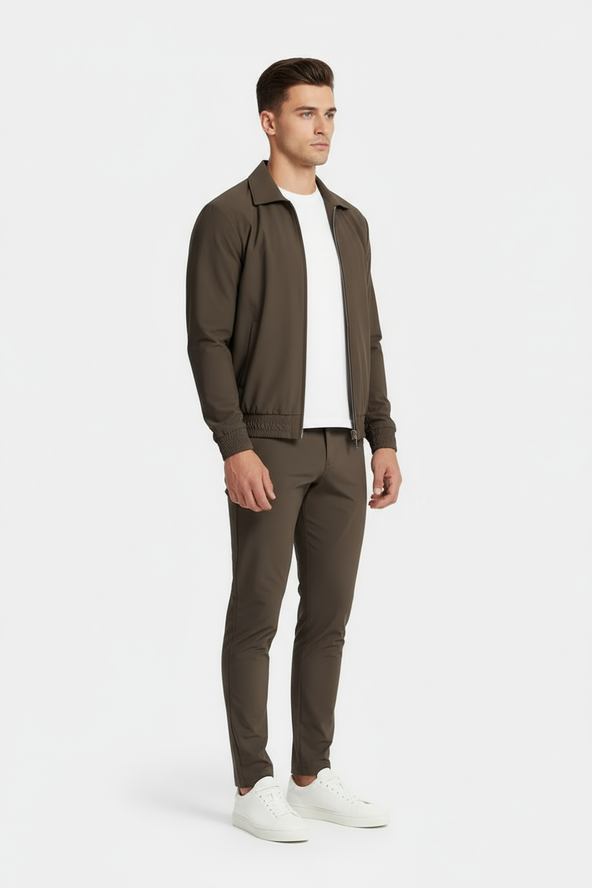 Mocha Brown Tech Suit