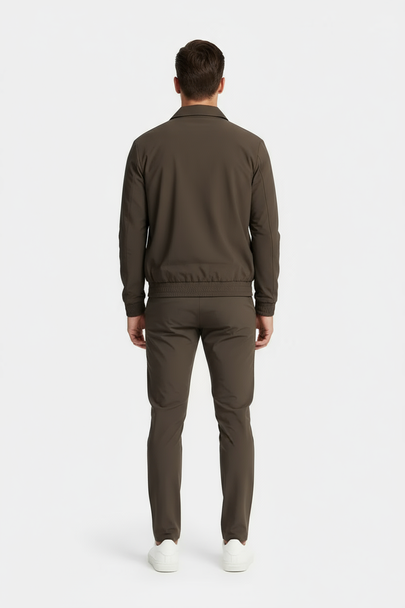 Mocha Brown Tech Suit