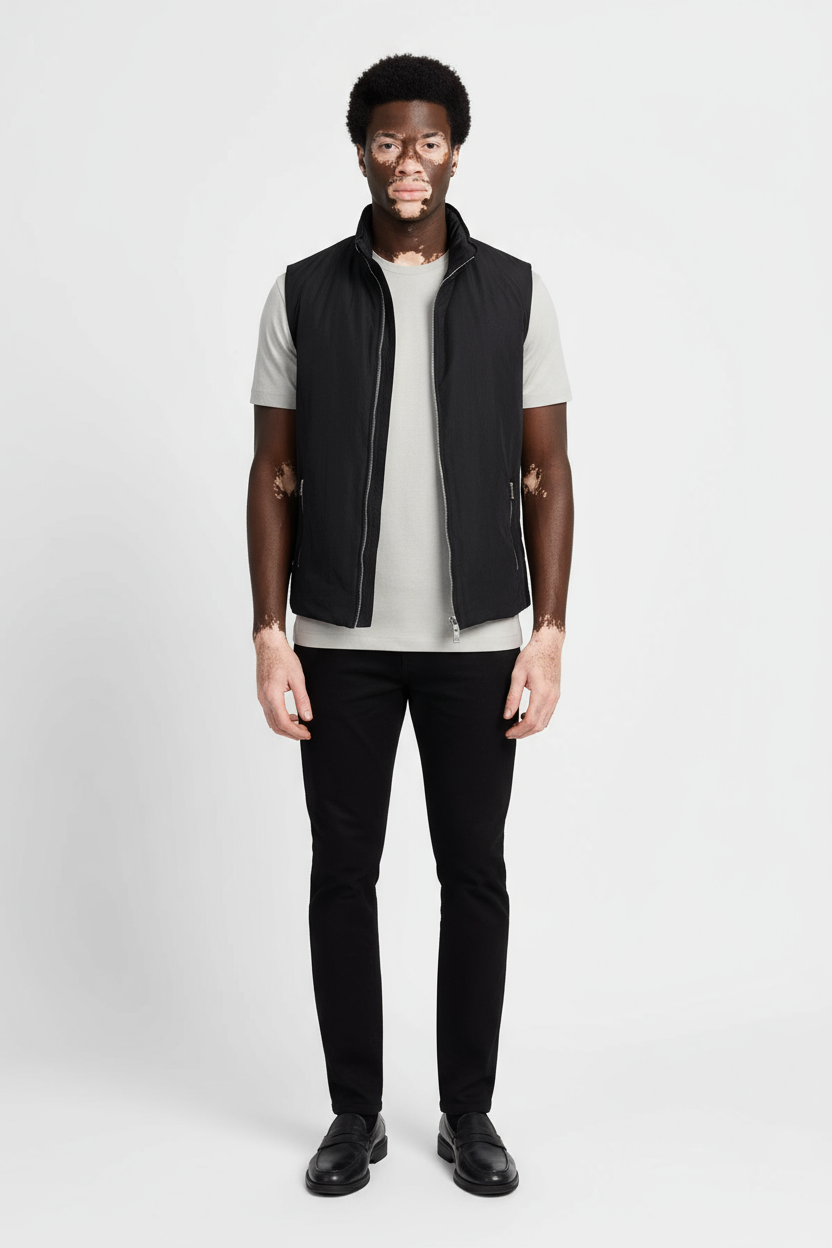 Luxe Zwarte Bodywarmer