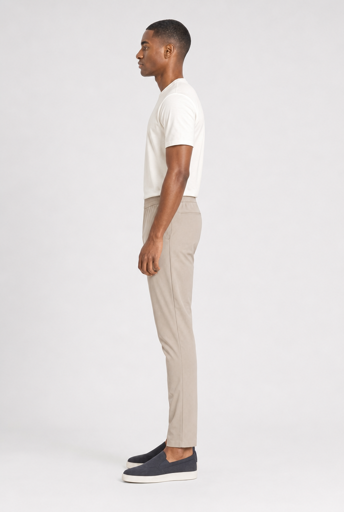 Light Beige Tech Pants
