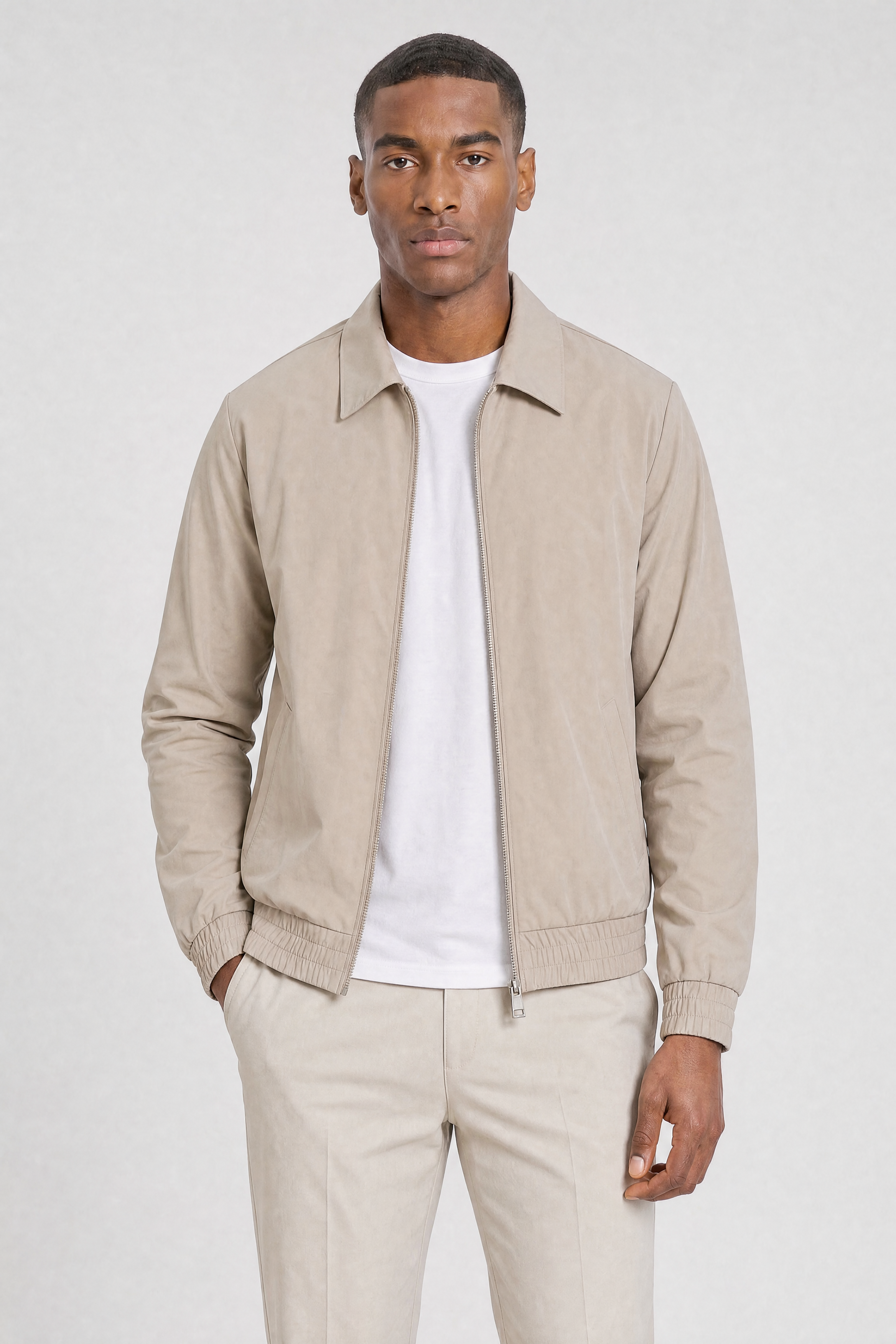 Light Beige Tech Vest
