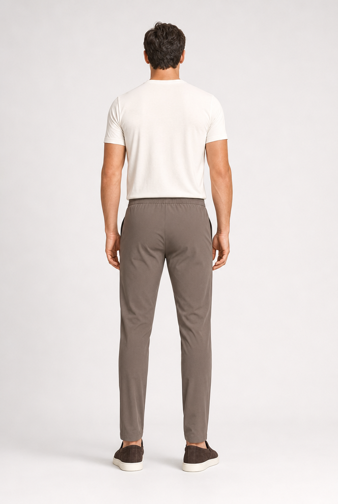 Mocha Brown Tech Pants