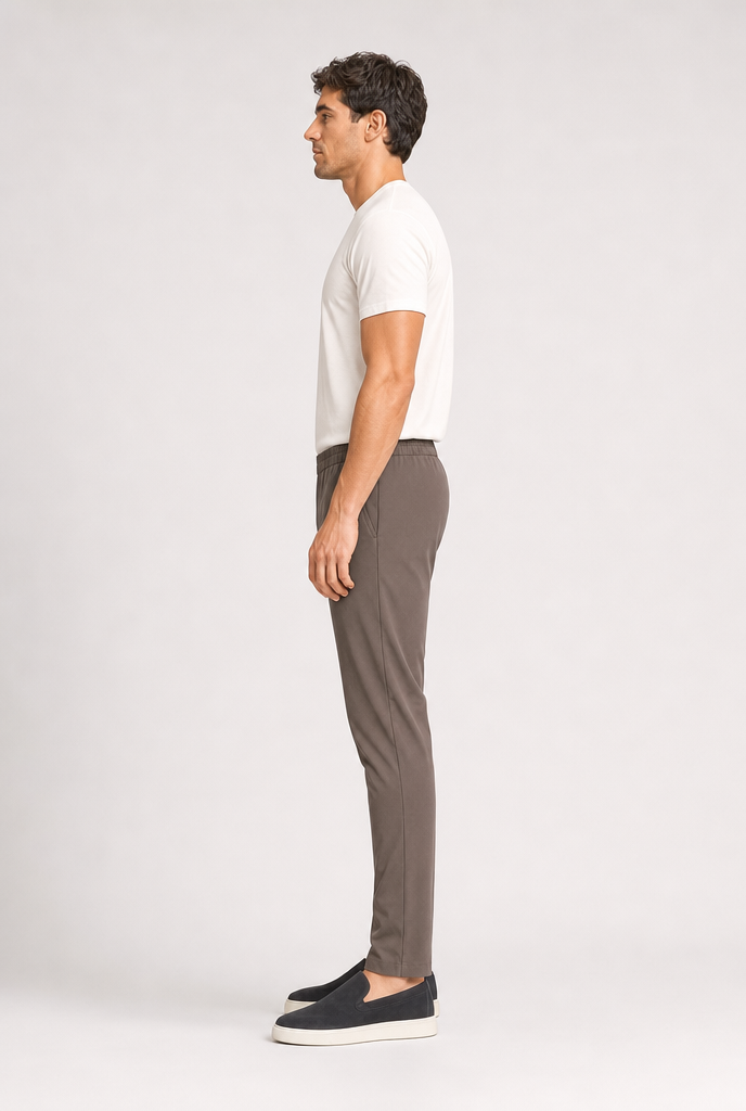 Mocha Brown Tech Pants