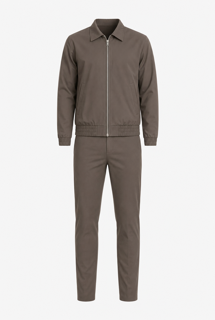 Tech Suit Heren Bruin