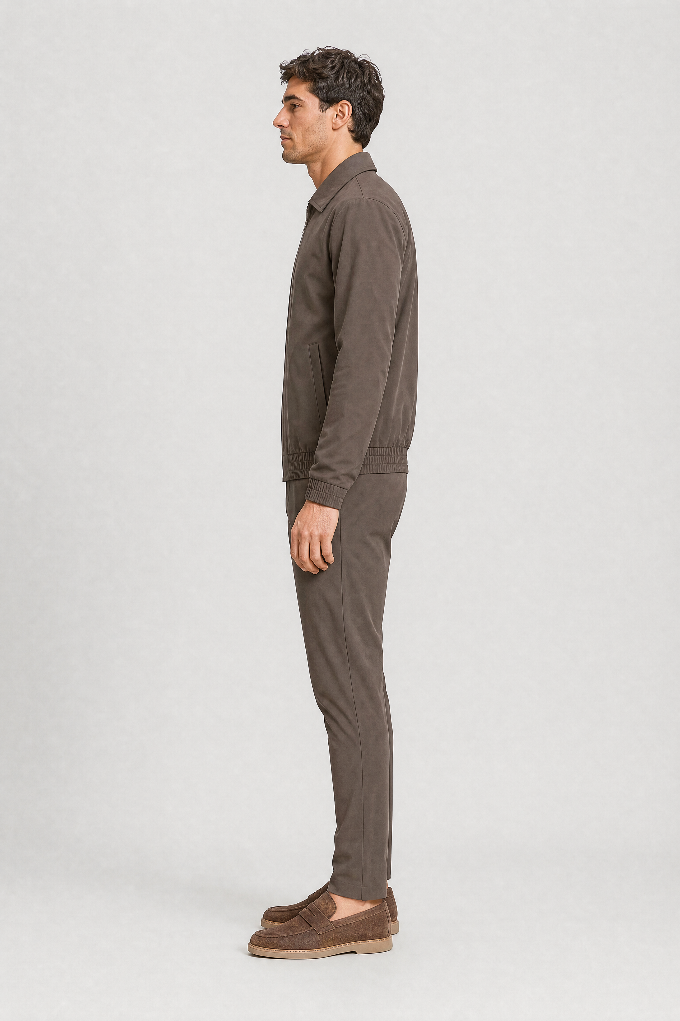 Mocha Brown Tech Suit