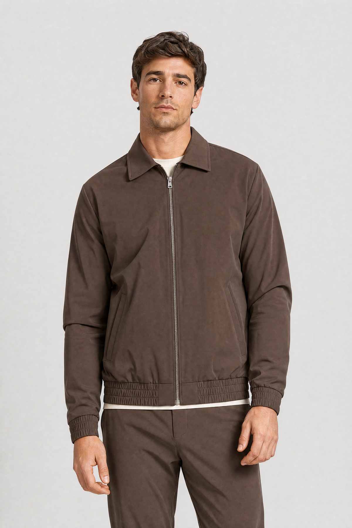 Mocha Brown Tech Vest