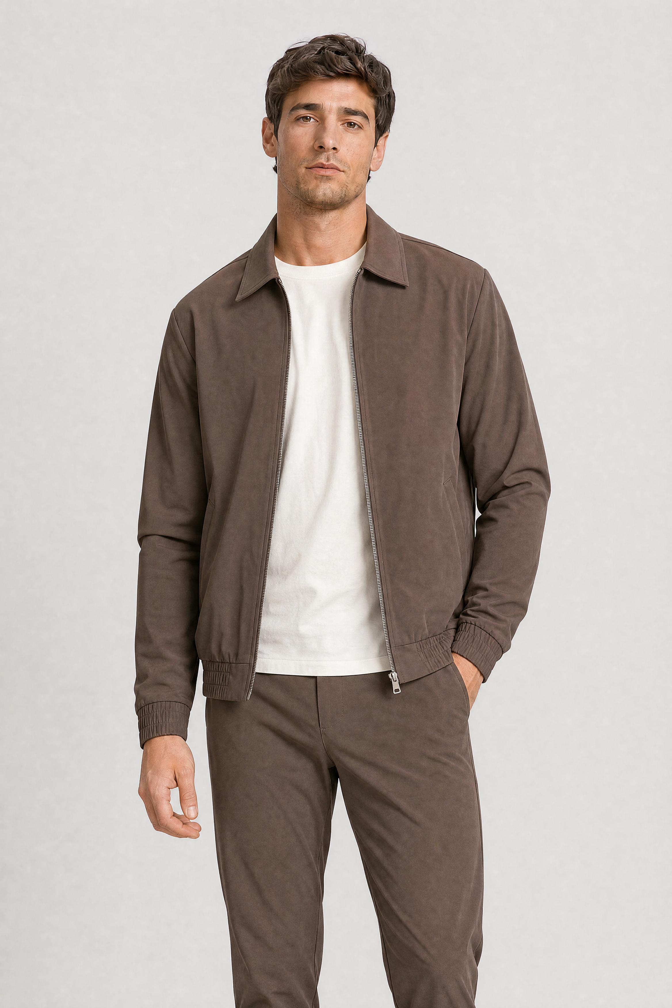 Mocha Brown Tech Vest