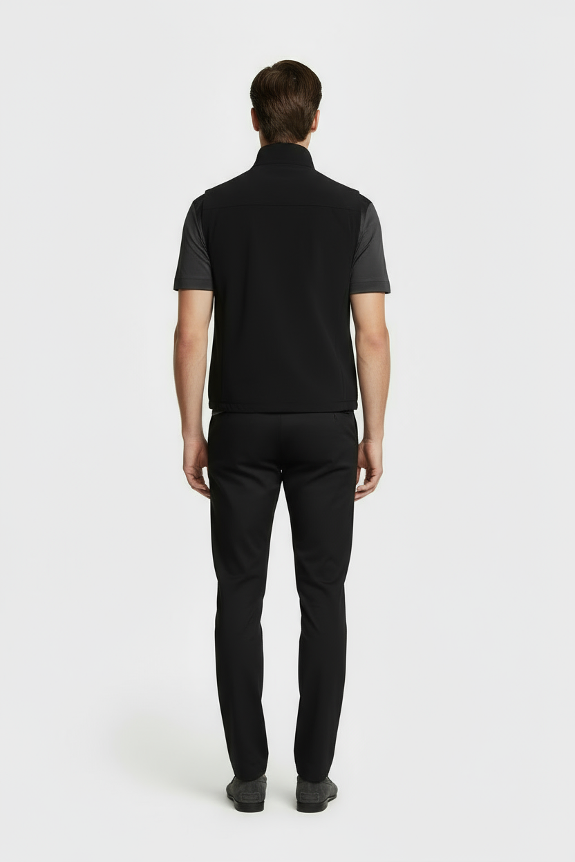 Zwart Tech Gilet