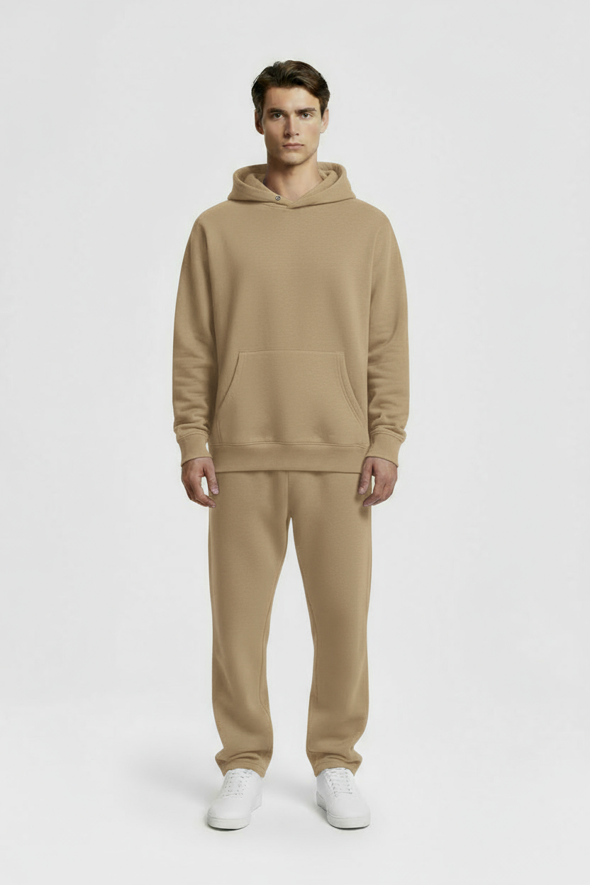 Sand Beige Classic Tracksuit
